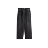 Men's Lyocell Drawstring-Waist Straight-Leg Jeans